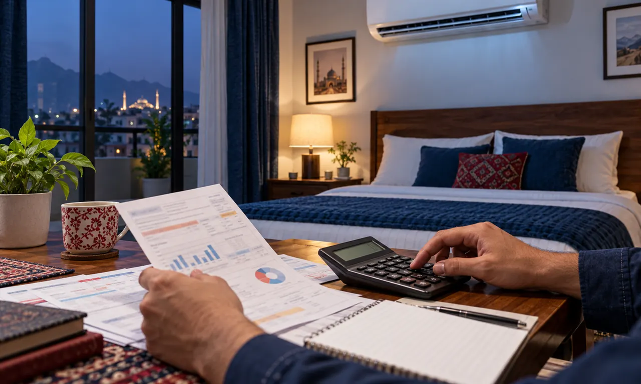 Estimate Inverter AC Electricity Cost in Pakistan