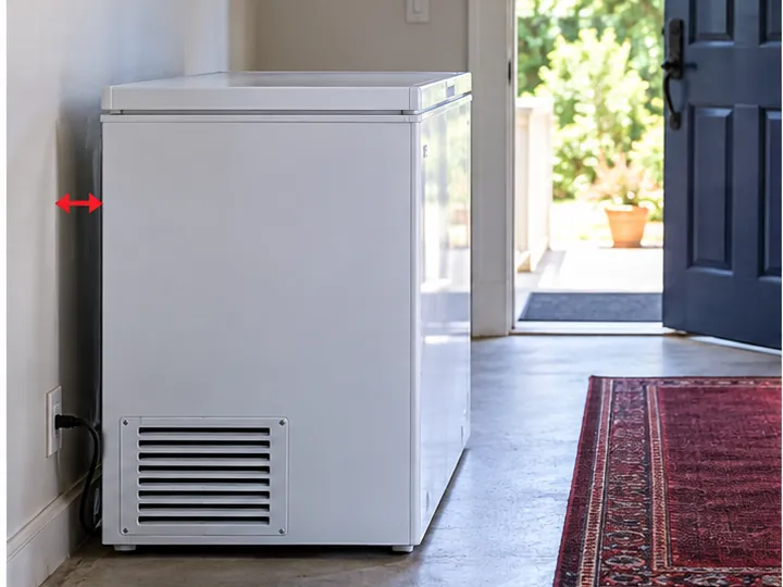 Allow ventilation clearance
