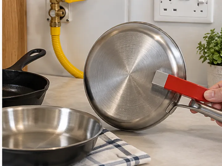 Confirm cookware and supply