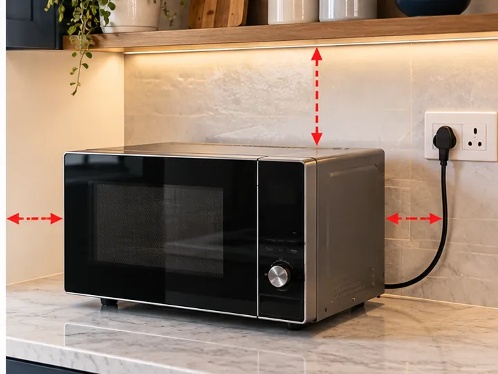 Confirm voltage and wattage