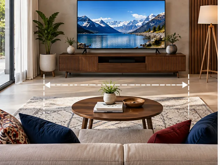 Choose size by viewing distance